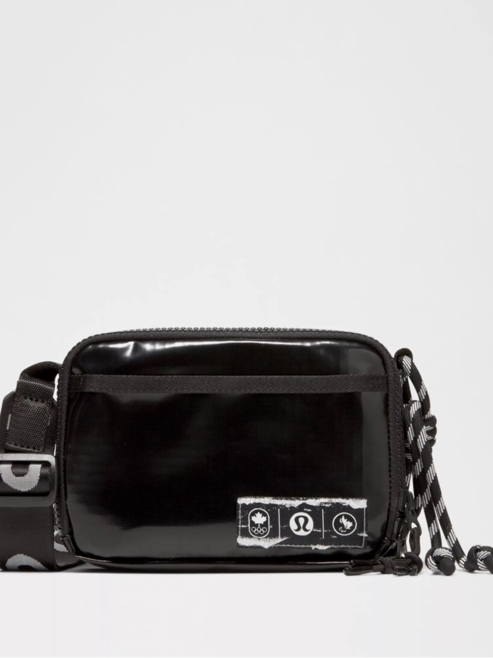 Lululemon NEW team Canada future legacy ripstop belt bag black 1.5L fall sporty